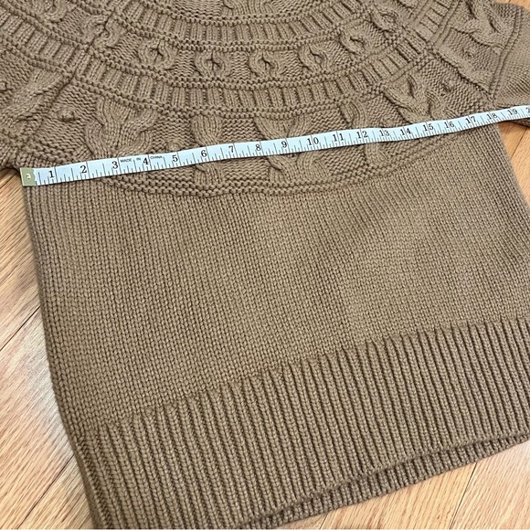 Banana Republic Couronne Cotton Blend Cable Knit Sweater - Picture 12 of 12